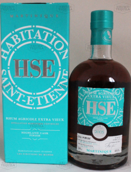 HSE Rhum Agricole Extra Vieux Highland Cask Finish 2005